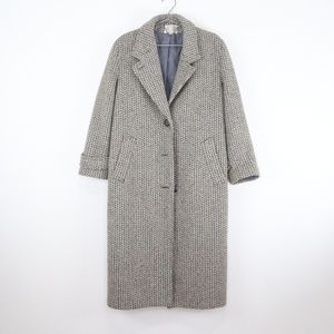 BRITANNY Vintage Wool Herringbone Coat